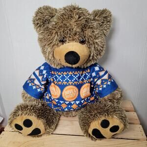 Dave & Busters Ugly Sweater Bear by Toy Factory